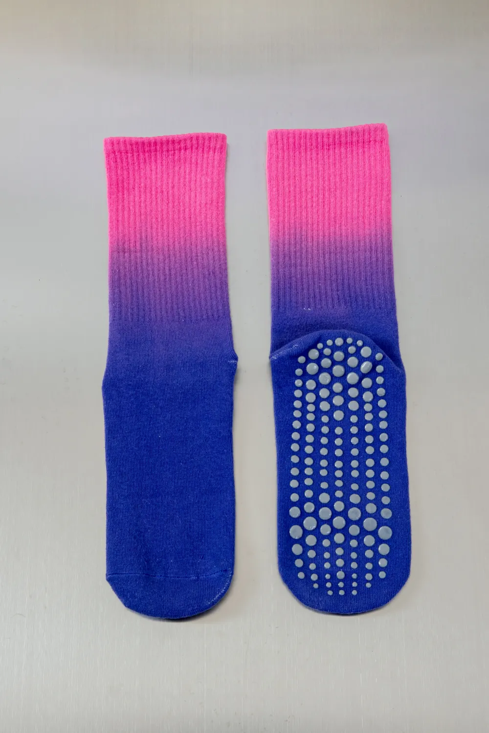 Αντιολισθητικές Ψηλές Κάλτσες - Tie-Dye Non-Slip Socks – Yoga & Pilates - ποικιλία χρωμάτων No 37-43