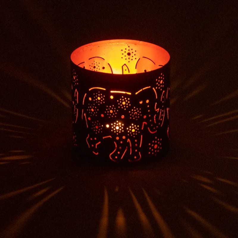 Ατμοσφαιρικό φωτισμό Elephant Διαστάσεις: 10 × 10 εκ - mykarma.gr