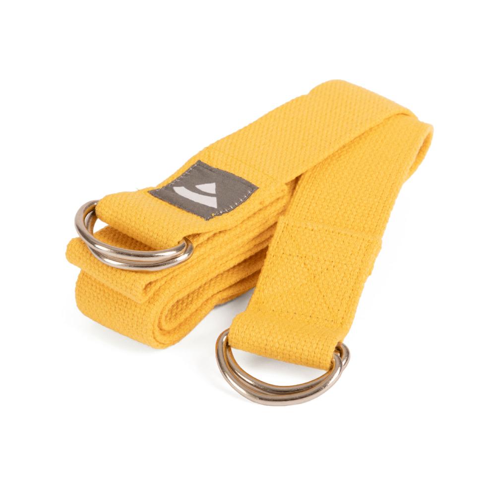 2 σε 1 - Yoga Ιμάντας & Ιμάντας Μεταφοράς για Στρώμα Yoga - βαμβάκι - ποικιλία χρωμάτων 200 x 3,8 cm - mykarma.gr