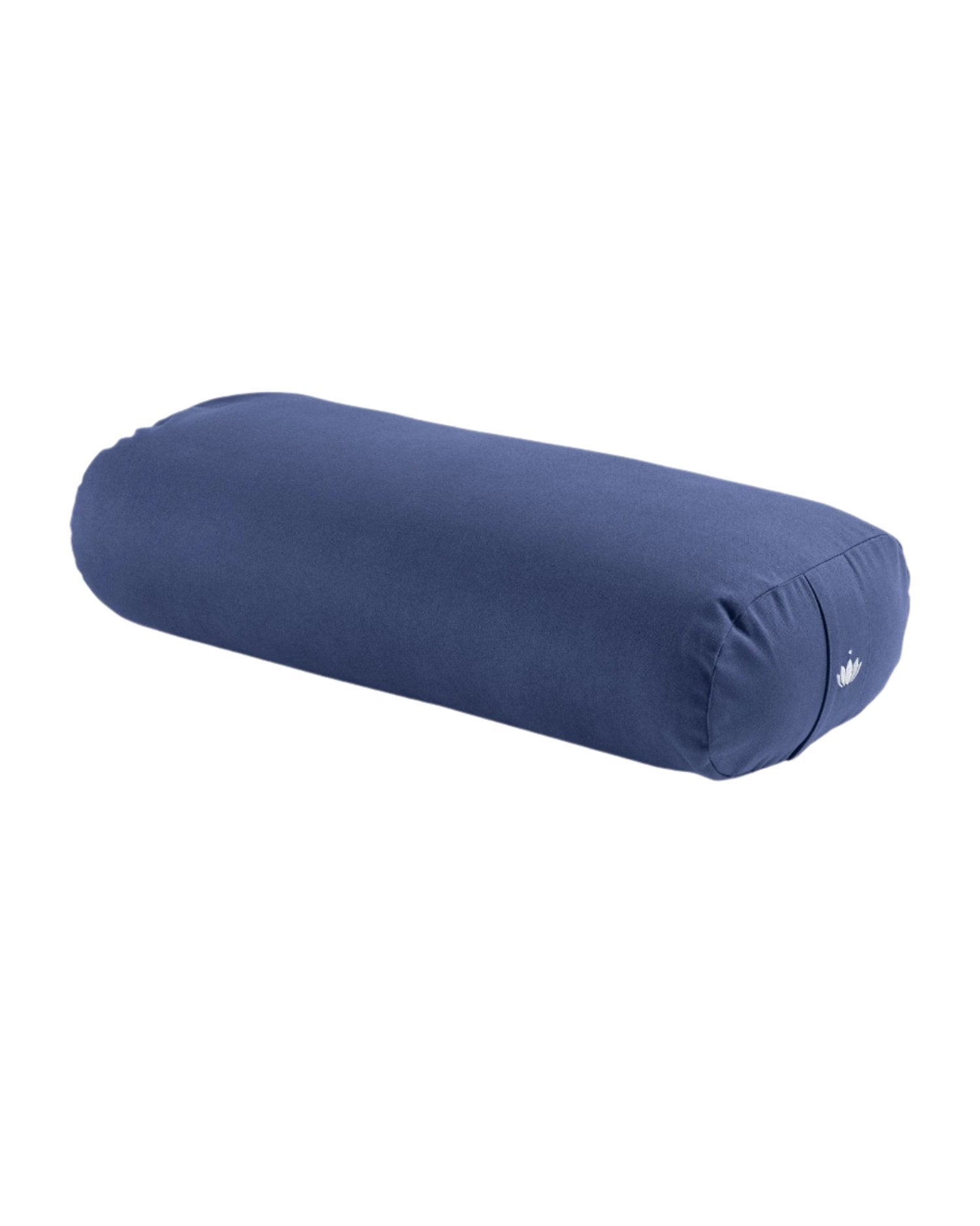 Lotuscrafts Restorative L μαξιλάρι Bolster - Royal Blue - κάλυμμα απο οργανικό βαμβάκι & γέμιση Καποκ μαλλί. Διαστάσεις: 72 × 30 x 20 εκ - mykarma.gr