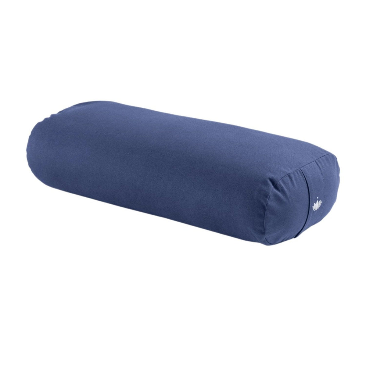 Lotuscrafts Restorative L μαξιλάρι Bolster - Royal Blue - κάλυμμα απο οργανικό βαμβάκι & γέμιση Καποκ μαλλί. Διαστάσεις: 72 × 30 x 20 εκ - mykarma.gr