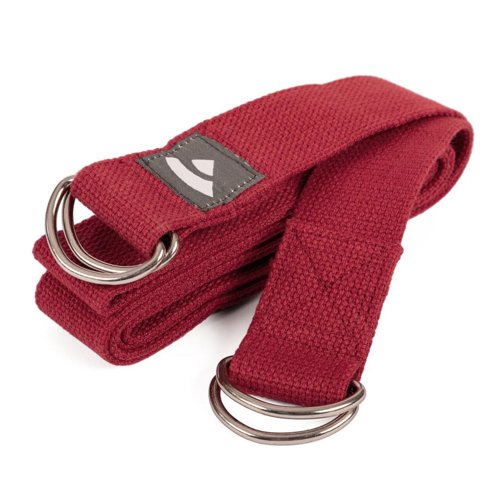 2 σε 1 - Yoga Ιμάντας & Ιμάντας Μεταφοράς για Στρώμα Yoga - βαμβάκι - ποικιλία χρωμάτων 200 x 3,8 cm - mykarma.gr