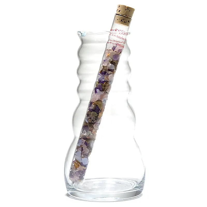 Ραβδι με Ημιπολύτιμος Λίθους (Gemstone) - ενεργοποίηση & καθαρισμό νερού "5 Elements Mix" Διαστάσεις: 24 εκ - mykarma.gr