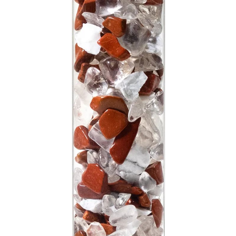 Ραβδι με Ημιπολύτιμος Λίθους (Gemstone) - ενεργοποίηση & καθαρισμό νερού "Slim down" Διαστάσεις: 24 εκ - mykarma.gr