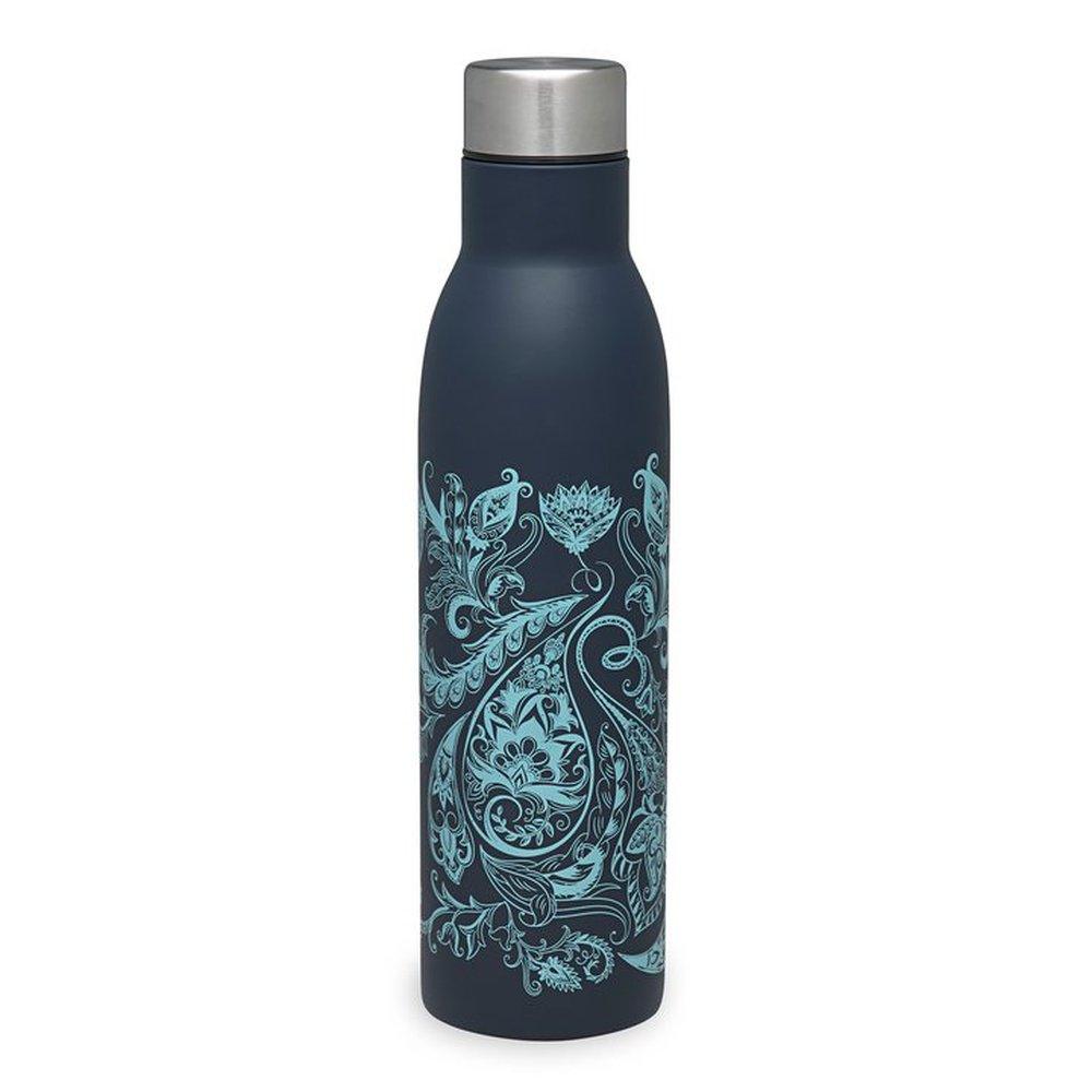 Gaiam EASY GRIP WATER BOTTLE SPRING PAISLEY - Μπουκάλι Νερού Γιόγκα-740ml(25 OZ) - mykarma.gr
