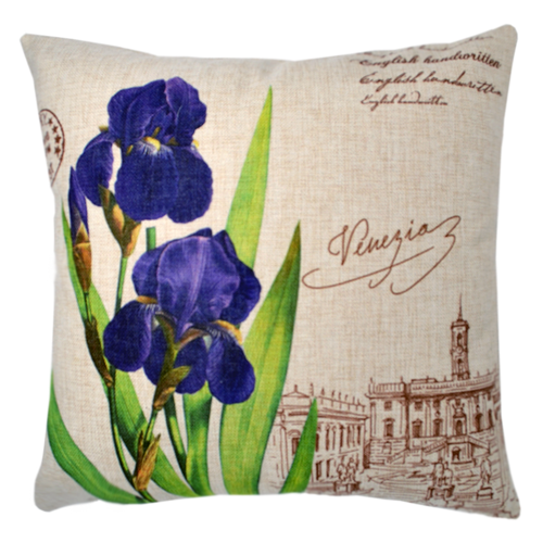 Μαξιλάροθήκη τουλίπα.Διαστάσεις 44 x 44cm. - mykarma.gr