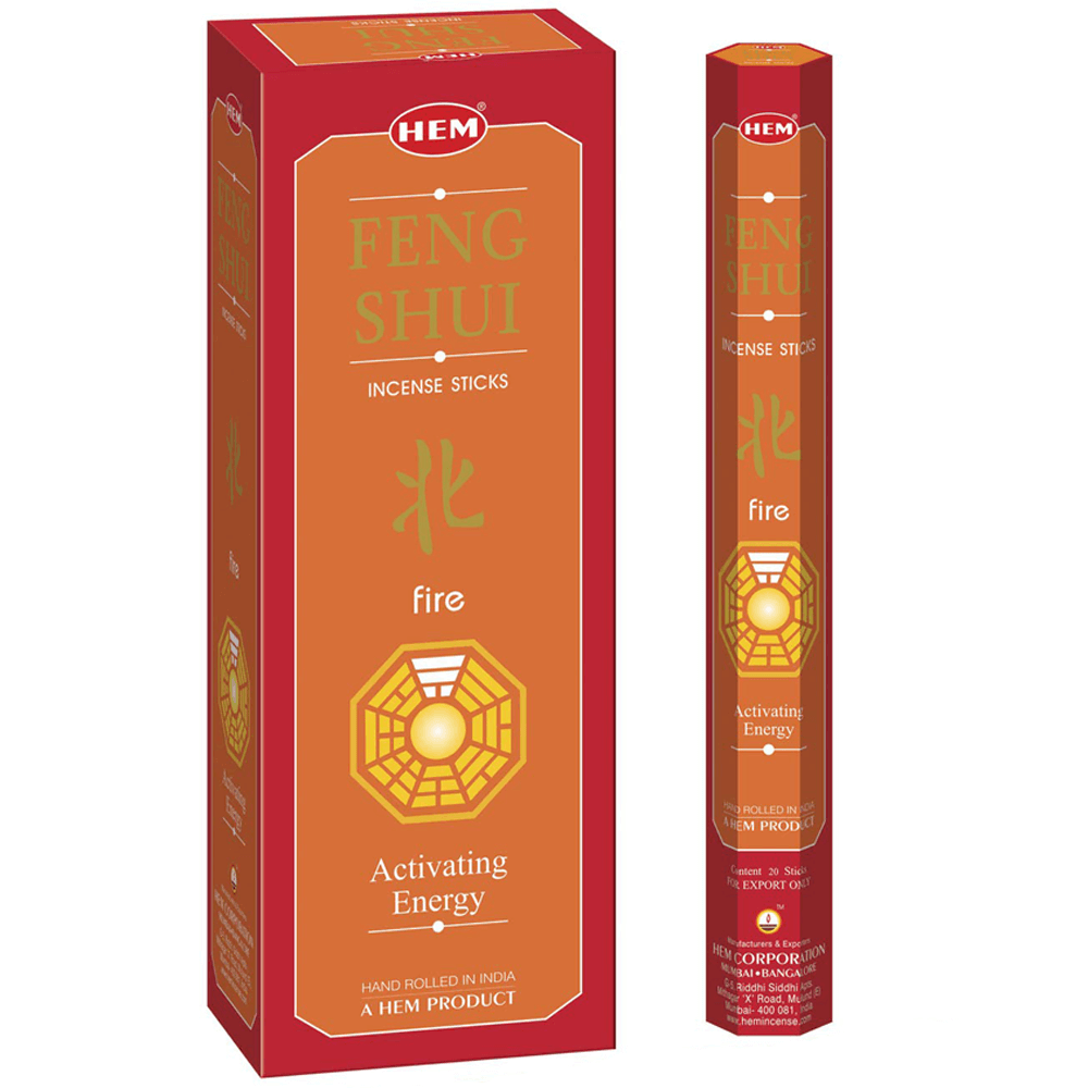 Ινδικό Αρωματικό Στικ - Feng Shui Στοιχείο Φωτιά (Fire)   20 g - mykarma.gr