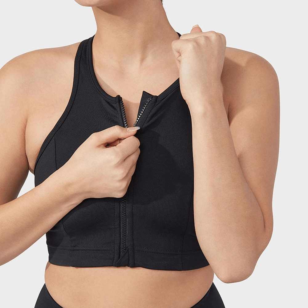 Manduka Action Bra - Γιόγκα T-shirt Top με φερμουάρ - Small - mykarma.gr