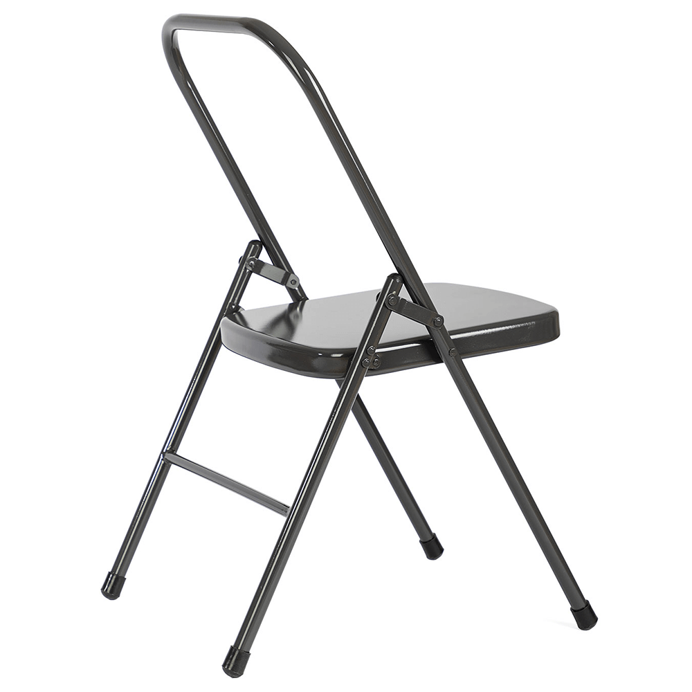 Πτυσσόμενη καρέκλα γιόγκα Iyengar - Αθρακί - mykarma.gr