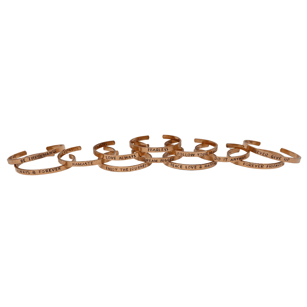 Χάλκινο Βραχιόλι - Inspiration Bracelet - mykarma.gr