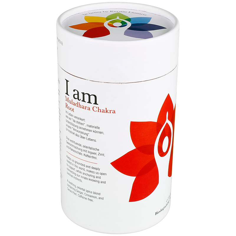Solaris Vegan Οργανικό Τσάι Root 1o Chakra “I Am” - χωρίς καφεΐνη - περιέχει τζίντζερ, κανέλα & φλούδα κακάο 15 φακελάκια x 2 g - mykarma.gr