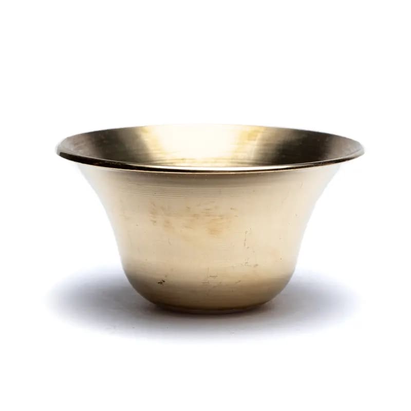 SET από 7 κύπελλα προσφοράς(Offering Bowls).Ορείχαλκος-Μέγεθος 5cm. - mykarma.gr