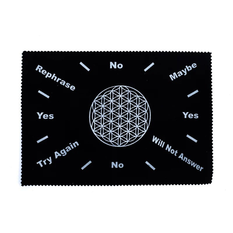 Pendulum Mat “Flower of Life” - Χάρτης Μαντείας για Εκκρεμές. .Διαστάσεις : 20 x30 εκ. - mykarma.gr