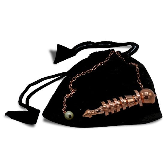 Εκκρεμές (Pendulum) ορείχαλκου & χαλκού -24 g 5 cm - mykarma.gr