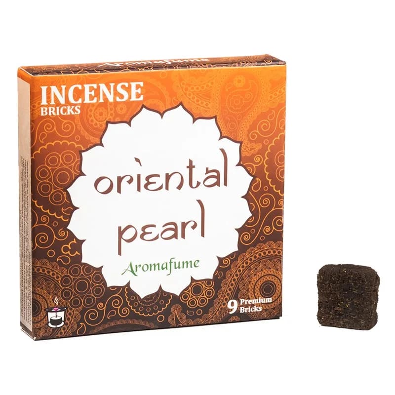Αρωματικό Κάρβουνο - Incense Bricks Oriental Pearl για καυστήρα Aromafume - 9 Θυμιάματα/Τούβλα.Βάρος: 40 g - mykarma.gr