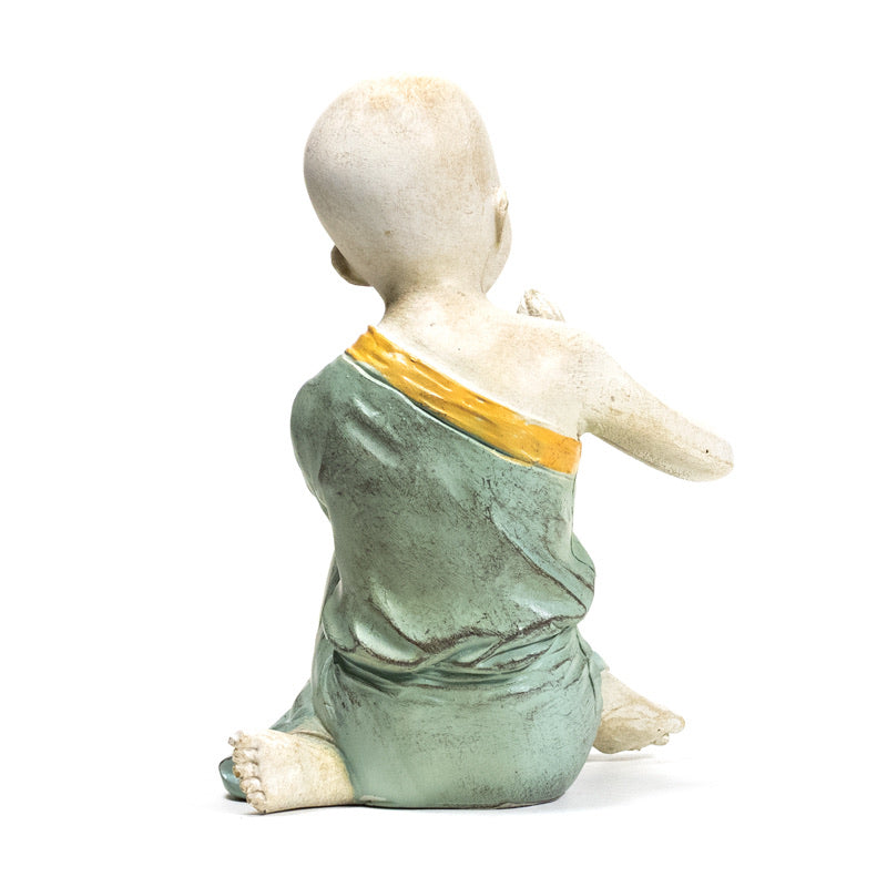 Yoga μοναχός Namaste - πράσινο.Βάρος: 300 g. Διαστάσεις: 13 × 8,5 × 14,5 cm. - mykarma.gr