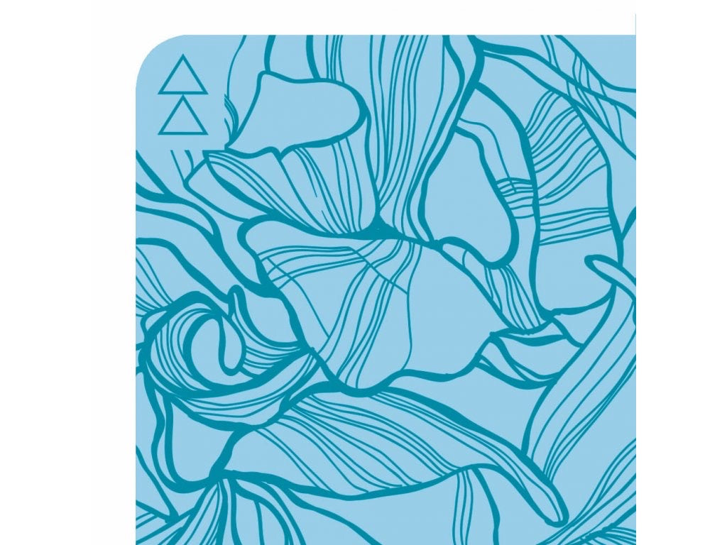 Yoga Design Lab-Anti-Slip Infinity Mat-Aadrika Aqua-στρώμα γιόγκα+ Ιμάντας Μεταφοράς.180cm x 61cm x 5mm (2,8kg) - mykarma.gr