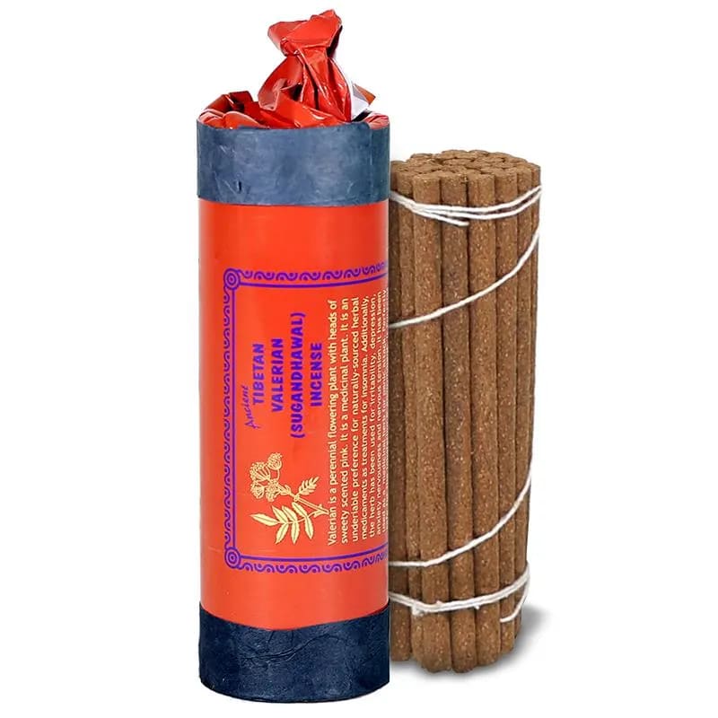 Στικ Tibetan  Valerian (Sugandhawal)  30 Στικ & Βάση. Βάρος: 35 g. Χρόνος καύσης 60 λεπτά. - mykarma.gr