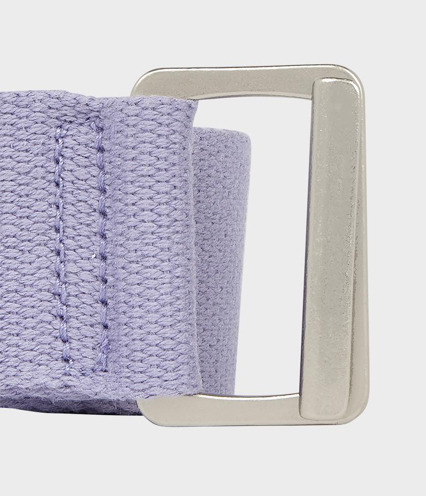 Manduka Ιμάντας - AligN Yoga Strap - Lavender 244cm x 4,5cm - mykarma.gr