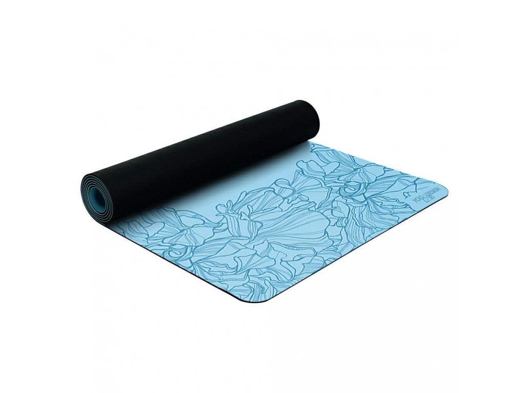 Yoga Design Lab-Anti-Slip Infinity Mat-Aadrika Aqua-στρώμα γιόγκα+ Ιμάντας Μεταφοράς.180cm x 61cm x 5mm (2,8kg) - mykarma.gr