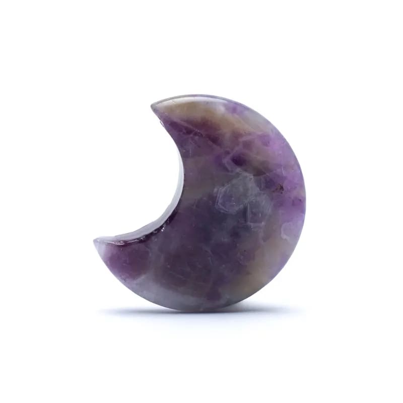 Σελήνη από Αμέθυστο (Amethyst) 4 cm - mykarma.gr