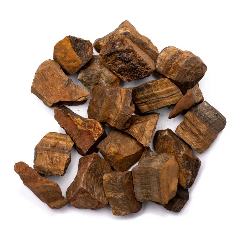 Φυσικό ορυκτό πέτρωμα- Μάτι Τίγρης (Golden Tiger Eye) ακατέργαστες πέτρες. Βάρος:250 γρ Μέγεθος: 3 εκ. - mykarma.gr