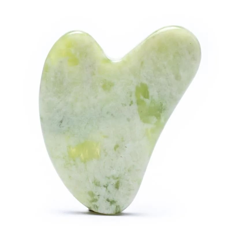 Gua Sha - Πέτρα για Μασάζ - Νεφρίτης (Jade) 45 g 8 cm - mykarma.gr