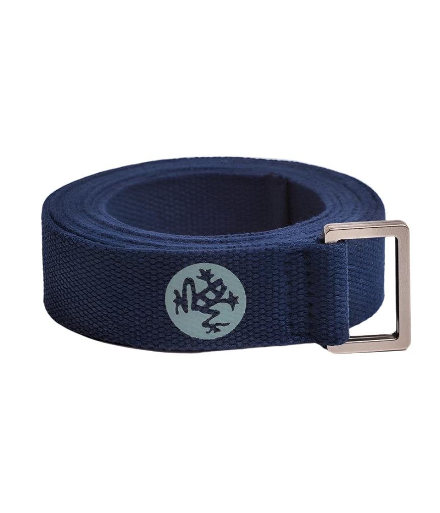 Manduka Ιμάντας - Unfold Yoga Strap - Midnight 244cm x 3,2cm - mykarma.gr