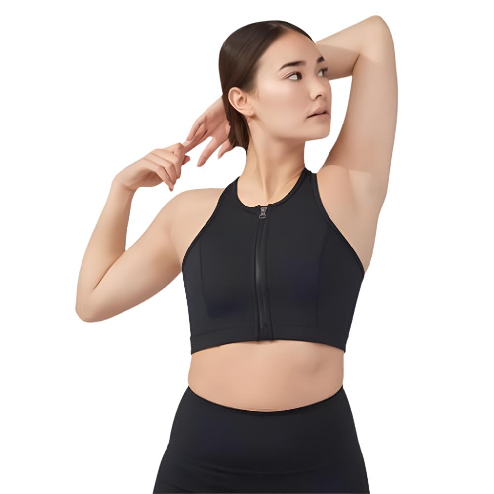 Manduka Action Bra - Γιόγκα T-shirt Top με φερμουάρ - Small - mykarma.gr