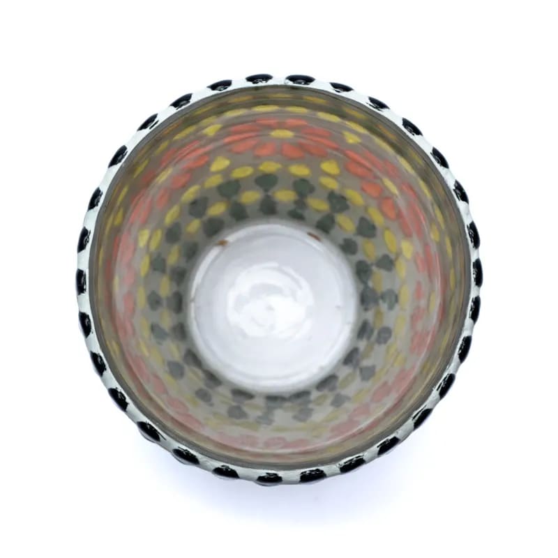 Φωτιστικό για ρεσώ Μωσαϊκό - πράσινο/κίτρινο. Διαστάσεις: 10 εκ. - mykarma.gr