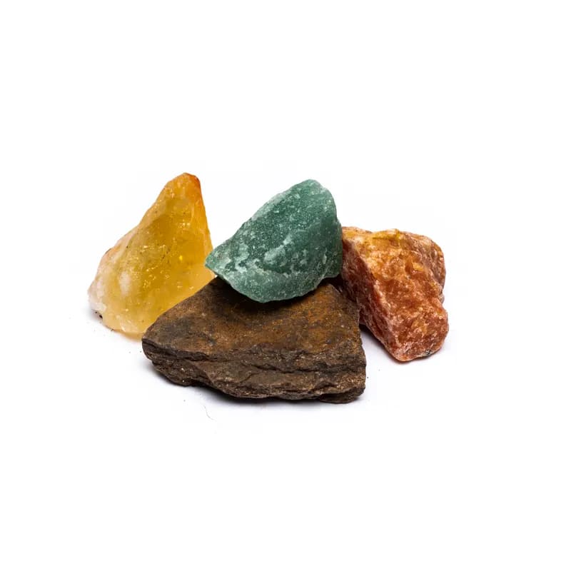 Φυσικό ορυκτό πέτρωμα-Συνδυασμός Ημιπολύτιμων λίθων με ενεργειακή δύναμη που συμβάλλει στο «Τα όνειρα να γίνουν πραγματικότητα»-ακατέργαστες πέτρες.Βάρος: 900 g - mykarma.gr