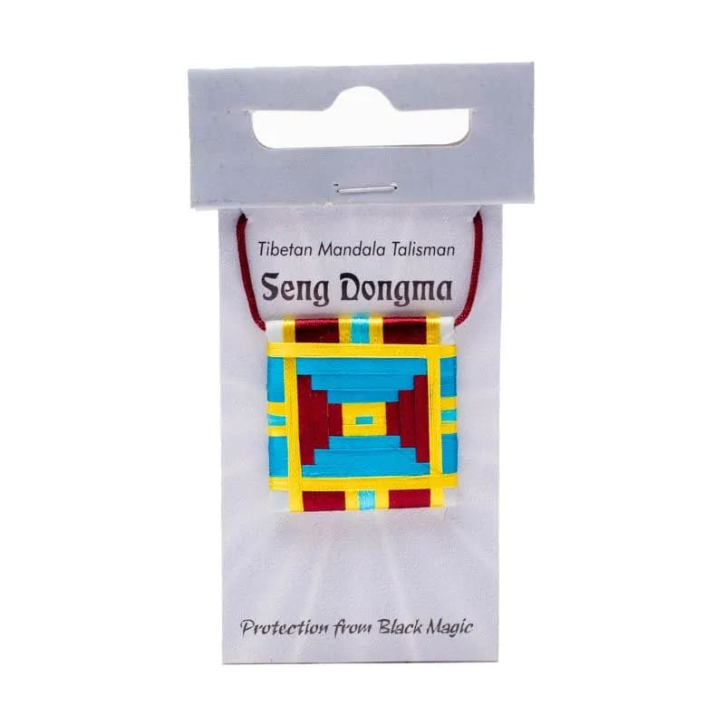 Mandala Talisman Φυλαχτό μενταγιόν Seng Dongma - προστασία ενάντια στη Μαύρη Μαγεία.Διαστάσεις: 2,5 × 2,5 εκ (Ενδέχεται το χρώμα να διαφέρει από τη φωτογραφία) - mykarma.gr