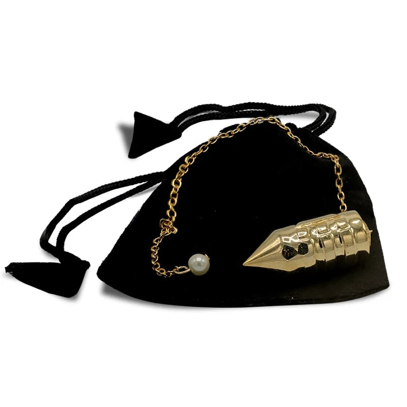 Εκκρεμές (Pendulum) Atlantis ορειχάλκινο επιχρωμιωμένο.Διαστάσεις: 4 cm Βάρος: 46 g - mykarma.gr