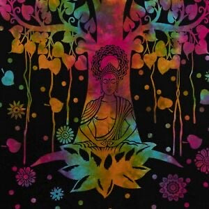 Κρεμαστά τοίχου-Κουβέρτα - Bodhi Tree .Υλικο:βαμβάκι.Διαστάσεις: 200 × 130 cm - mykarma.gr