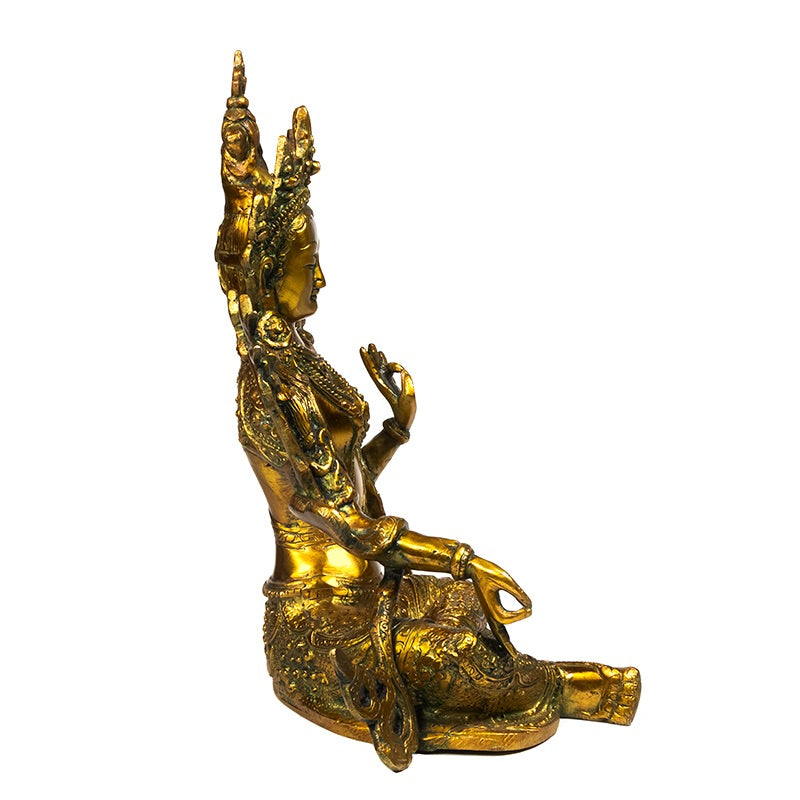 Πράσινη Τάρα -Green Tara.Διαστάσεις: 26 εκ.Βάρος:3400 γρ. - mykarma.gr