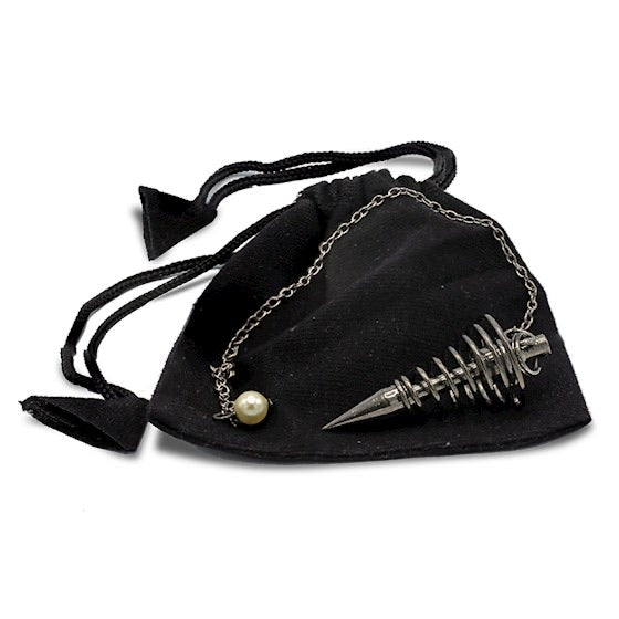 Εκκρεμές (Pendulum) τιτάνιο (titanium)- μαύρο -11 g 4,5 cm - mykarma.gr