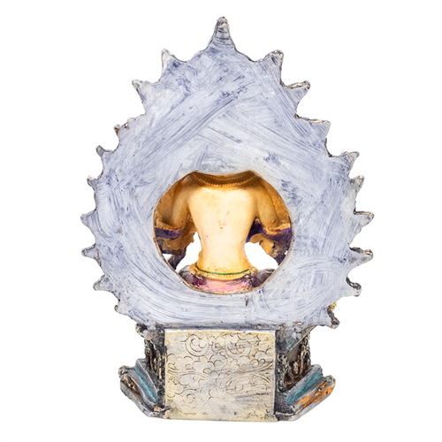 Maitreya Buddha - Βούδας της Παγκόσμιας Αγάπης - πολύχρωμο. Βάρος: 320γρ. Μέγεθος: 14cm - mykarma.gr