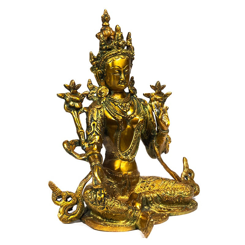 Πράσινη Τάρα -Green Tara.Διαστάσεις: 26 εκ.Βάρος:3400 γρ. - mykarma.gr