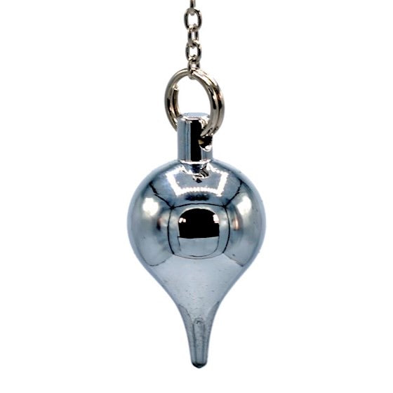 Εκκρεμές (Pendulum) ορείχαλκου επιχρωμιωμένος - 20 g 3 cm - mykarma.gr