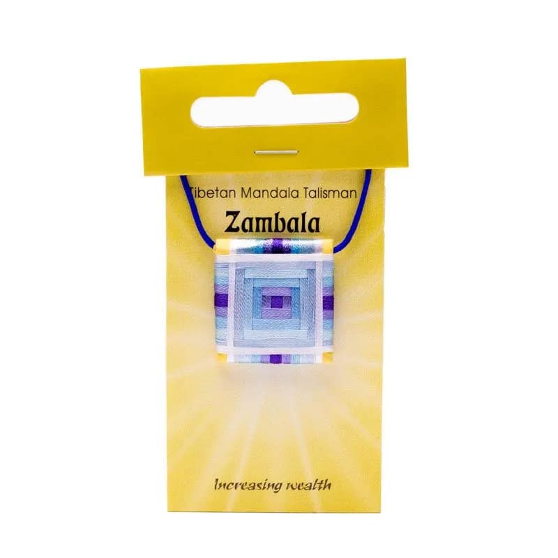 Mandala Talisman Φυλαχτό μενταγιόν Zambala - "Αύξηση του πλούτου"(Increasing Wealth).Διαστάσεις: 2,5 × 2,5 εκ (Ενδέχεται το χρώμα να διαφέρει από τη φωτογραφία) - mykarma.gr