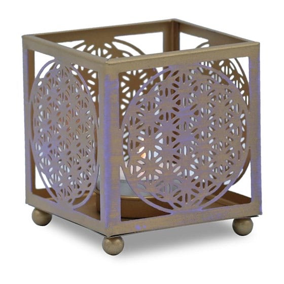 Ατμοσφαιρικό φωτισμό Λουλούδι της Ζωής Διαστάσεις: 8 × 8 cm - mykarma.gr