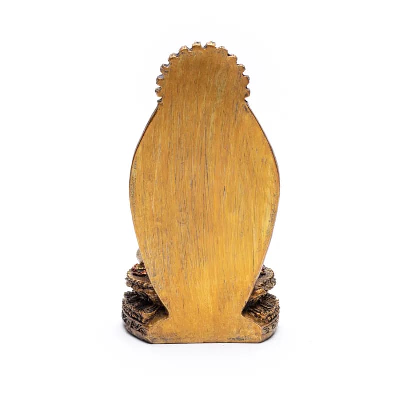 Άγαλμα του Ιστορικόυ Βούδα Shakyamuni που αγγίζει τη γη .Διαστάσεις: 10 x 7,8 x 17,8 cm Βάρος: 380 g - mykarma.gr