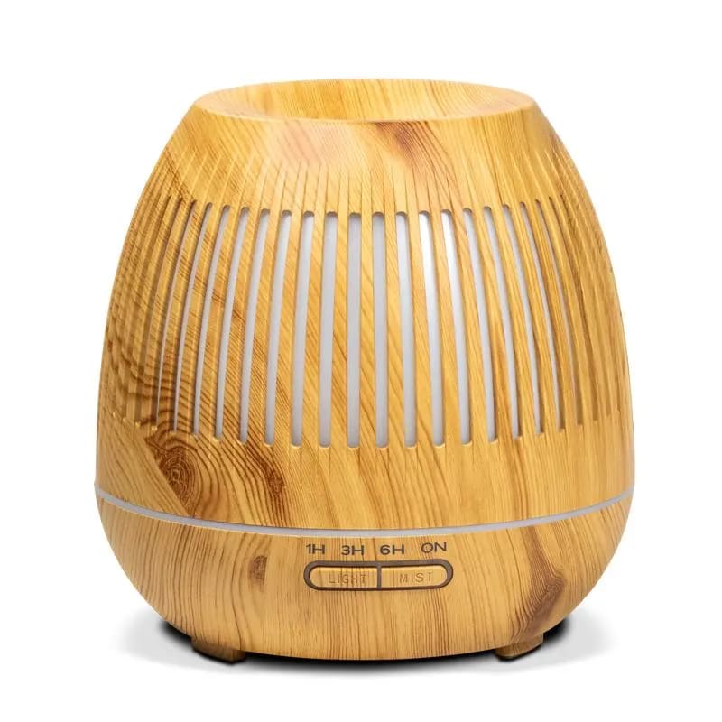 Ultrasonic aroma diffuser “Gaia”-Ηλεκτρικός διαχυτής αρώματος για Αιθέριο έλαιο . Περιεκτικότητα 400ml Μέγεθος:16,5 x 16,8 cm - mykarma.gr