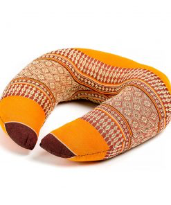 Μικρό στρόγγυλο μαξιλαράκι THAI.30 x 30cm. - mykarma.gr