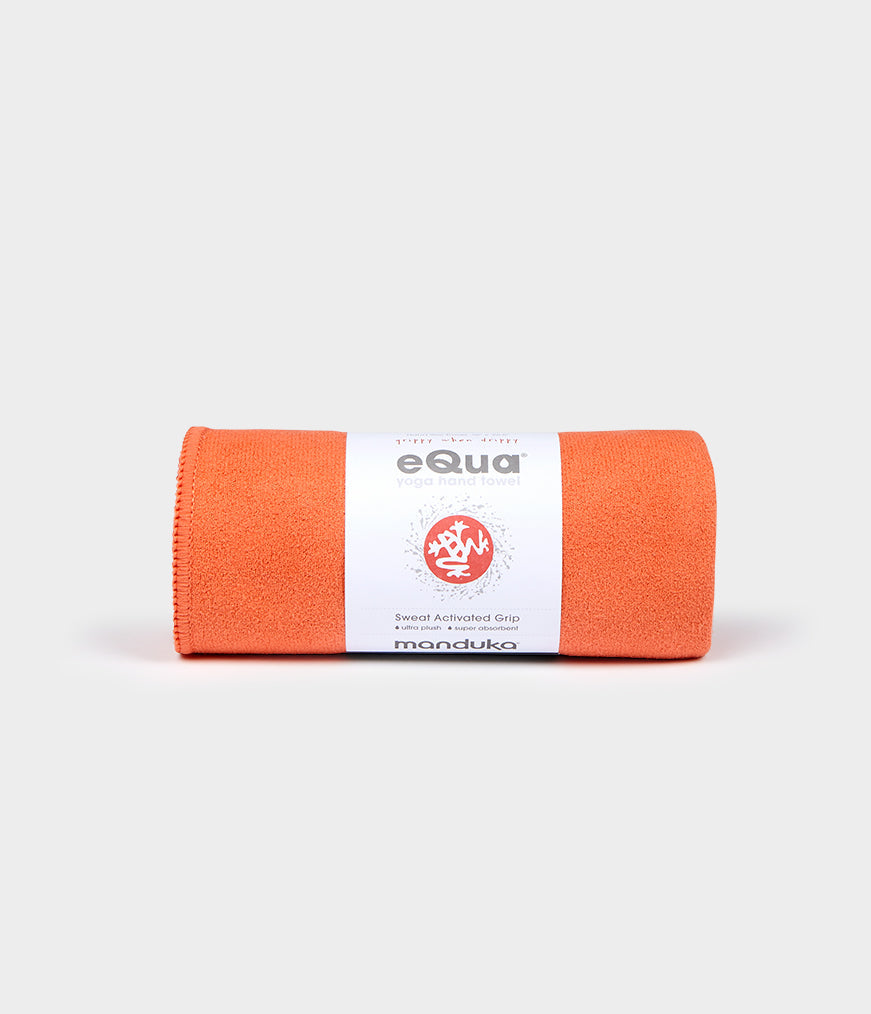 Manduka - Πετσέτα Χειρός-eQua® Hand Yoga Towel - Tiger Lily .Βάρος 90γρ.  41cm x 67cm - mykarma.gr