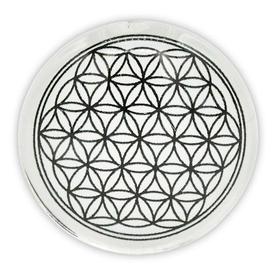 Feng Shui - Διακόσμηση με Μαγνήτη - Flower of Life . Διάμετρος: 4 εκ. - mykarma.gr