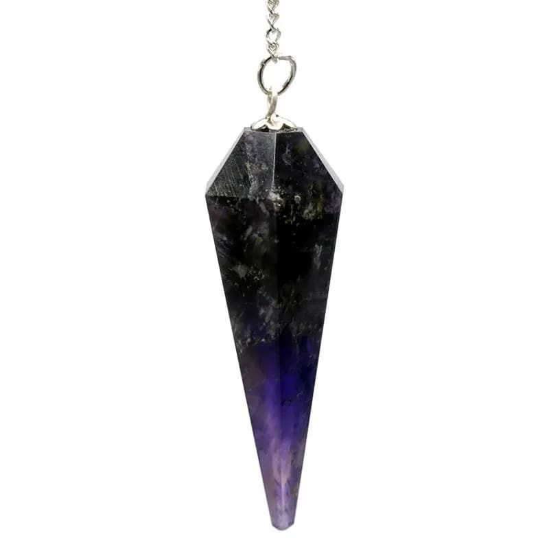Εκκρεμές (Pendulum) - Αμέθυστος (Amethyst).Μέγεθος 3,5 cm Βάρος 9 g - mykarma.gr