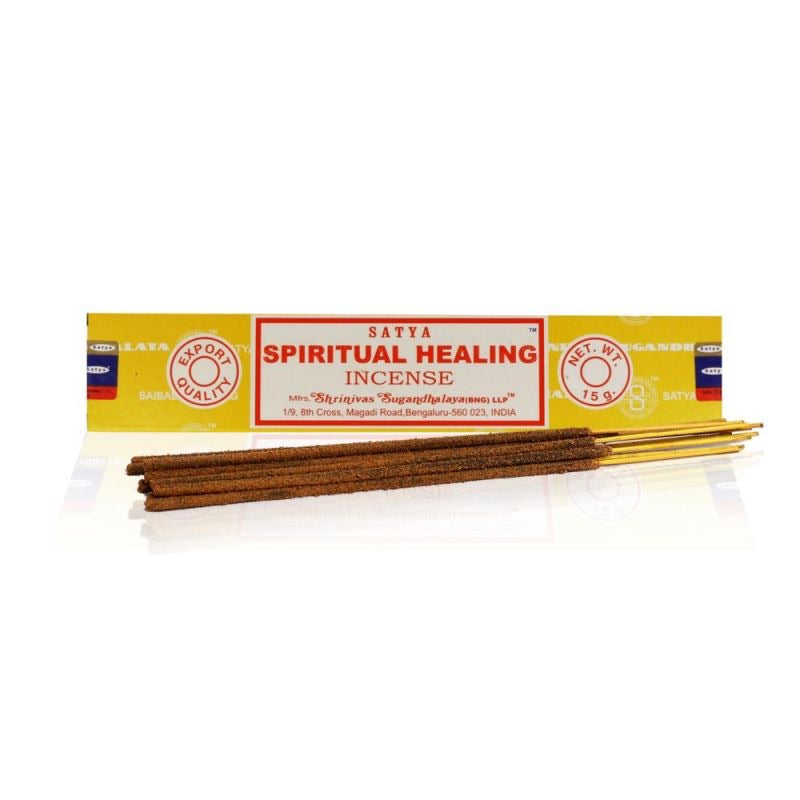 Αρωματικά Στικ Satya Spiritual Healing - Πνευματική Θεραπεία . Βάρος: 15 g - mykarma.gr