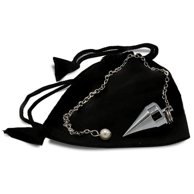 Εκκρεμές (Pendulum) ορείχαλκου επιχρωμιωμένο 18 g 3 cm - mykarma.gr