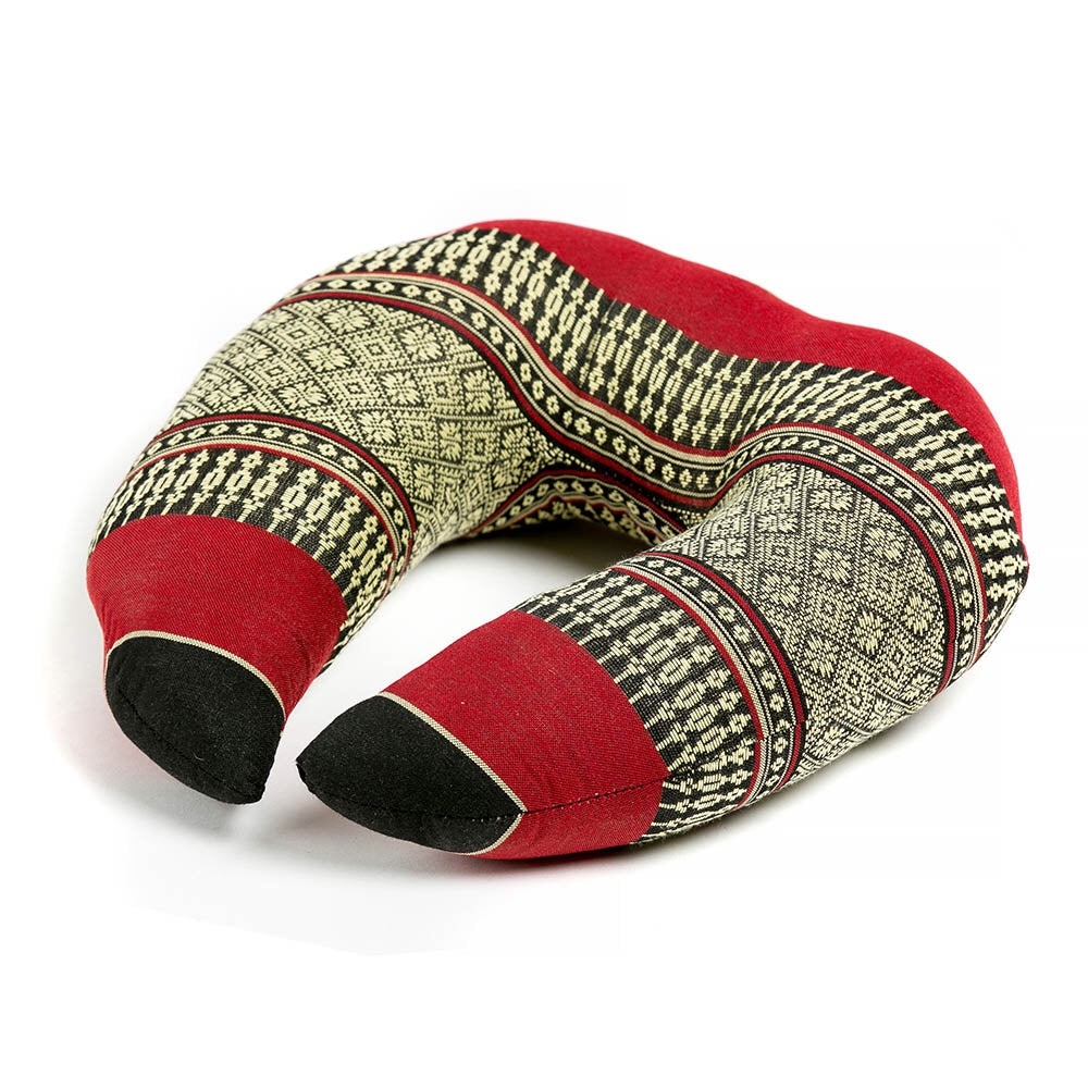 Μικρό στρόγγυλο μαξιλαράκι THAI.30 x 30cm. - mykarma.gr